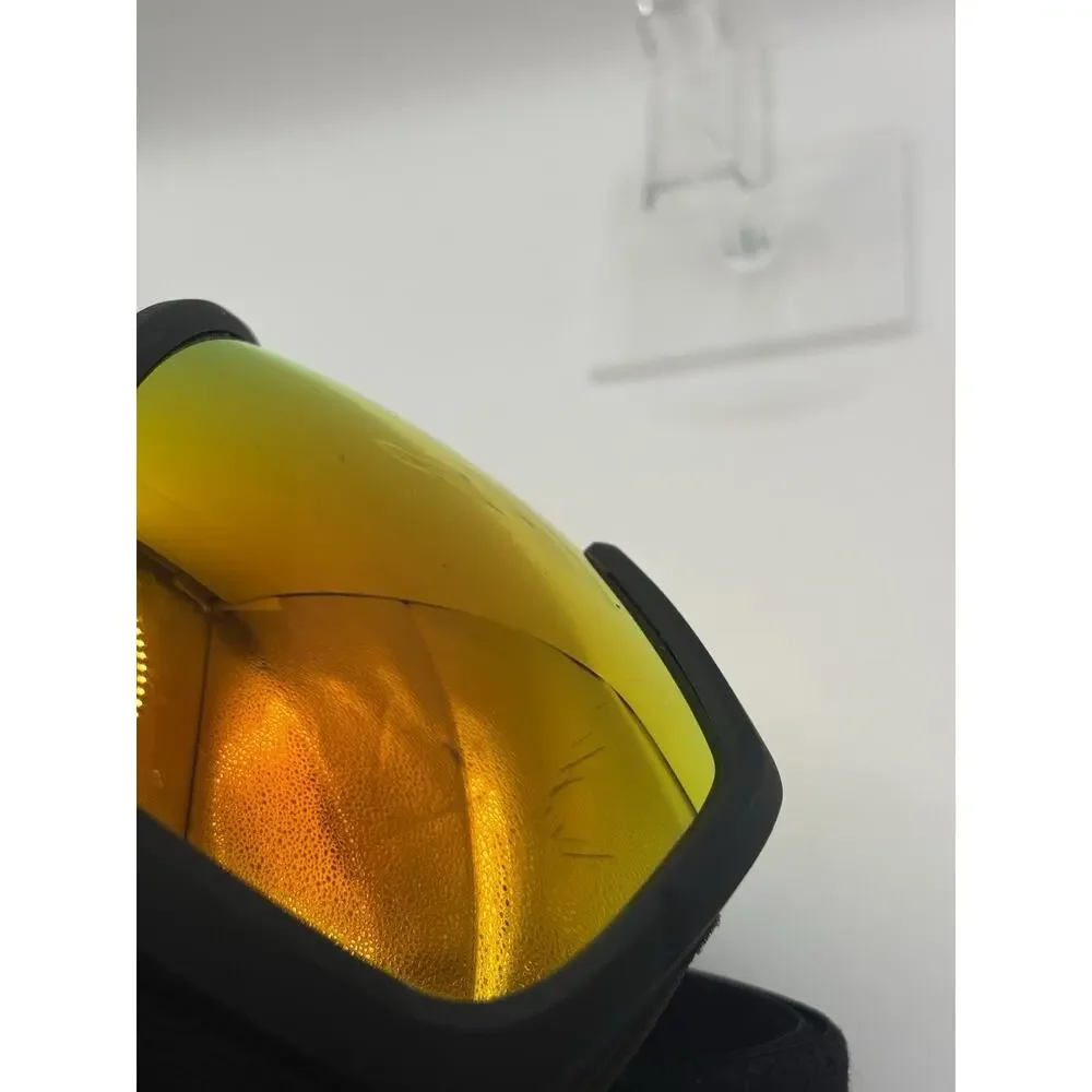 Giro VIVID Optics by ZEISS Ski Snowboard Goggles Black Orange Mirrored Lens